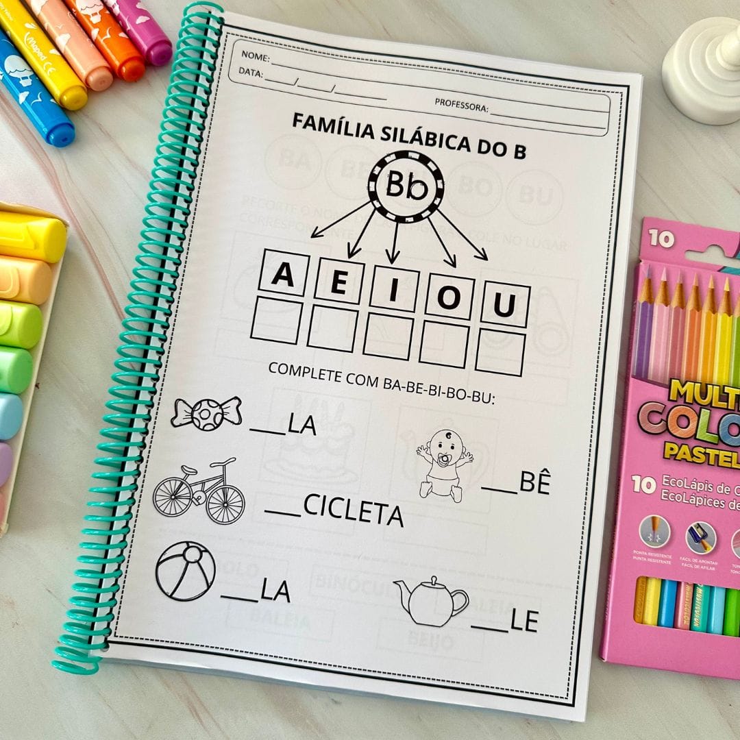 Apostila Família Silábica Simples - Imagem 6