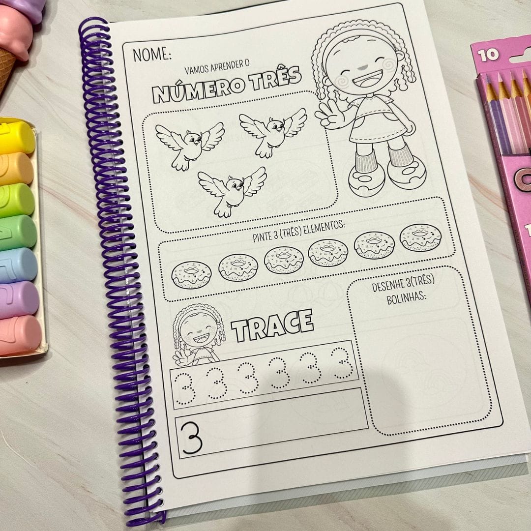 Apostila Numerais de 0 a 10 - Imagem 2
