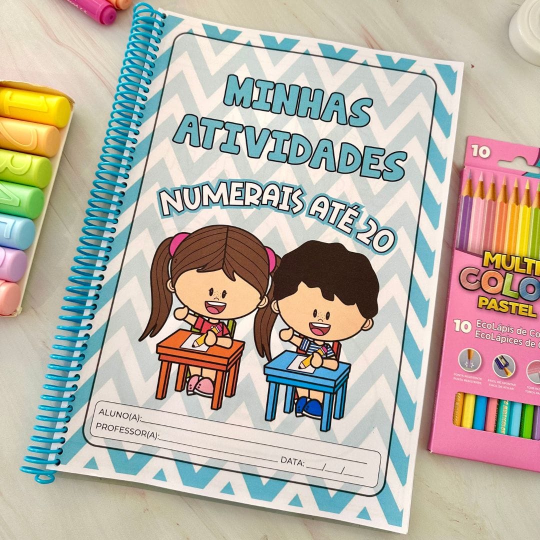 Apostila Numerais de 1 a 20