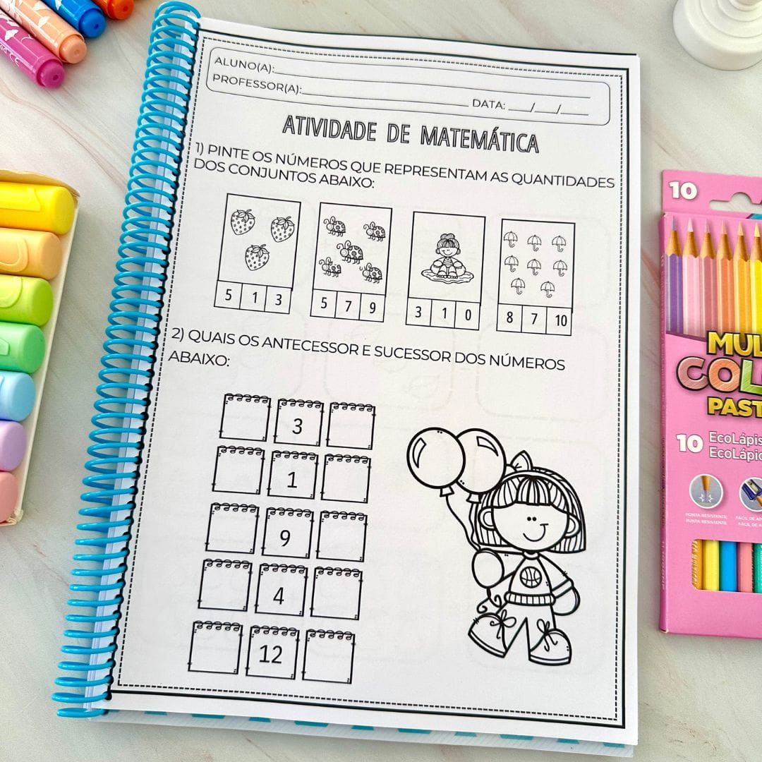 Apostila Numerais de 1 a 20 - Imagem 4