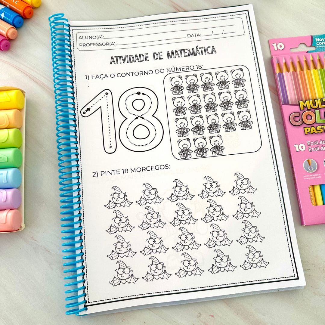 Apostila Numerais de 1 a 20 - Imagem 5