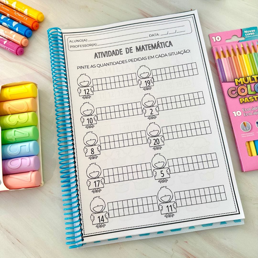 Apostila Numerais de 1 a 20 - Imagem 6