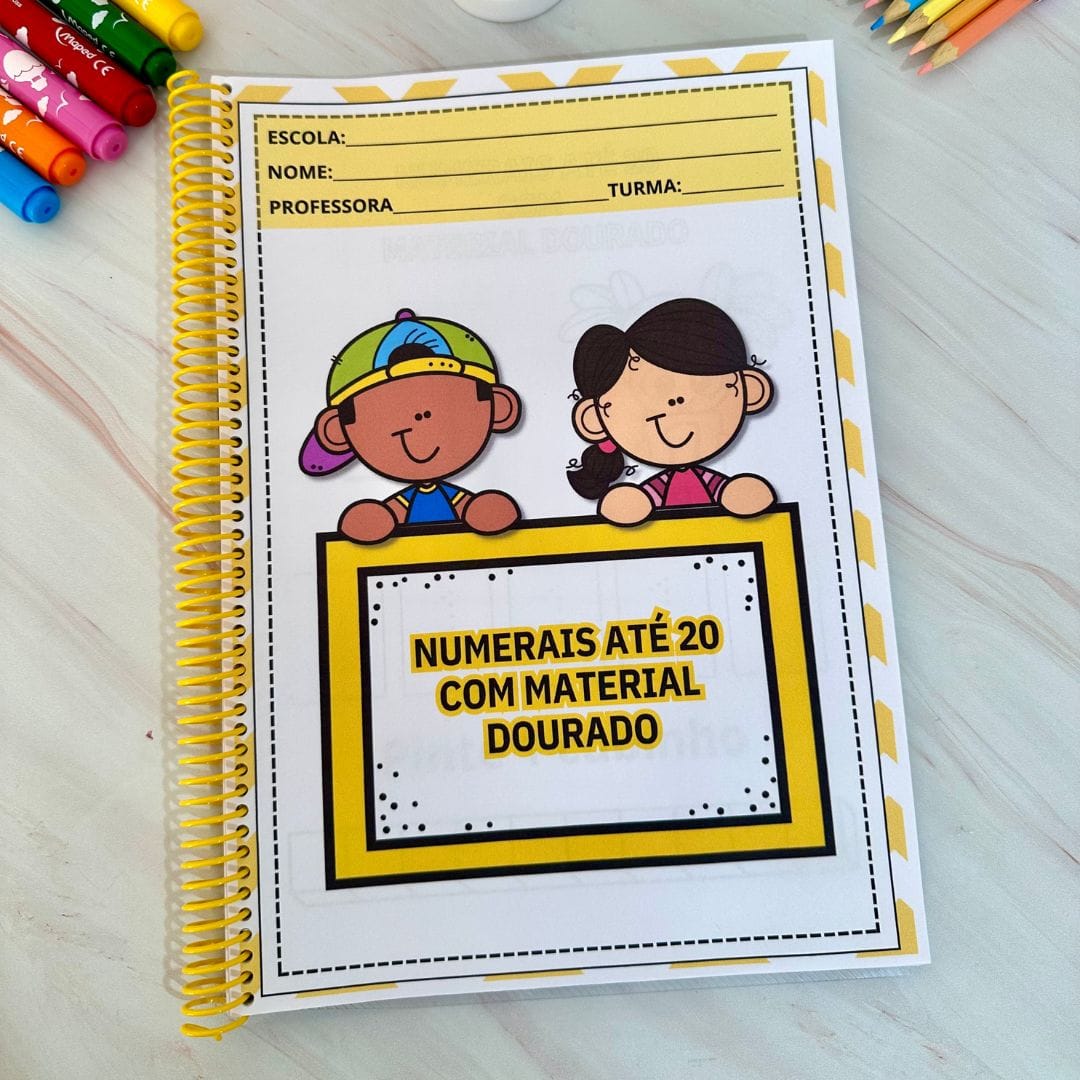 Apostila Numerais Material Dourado