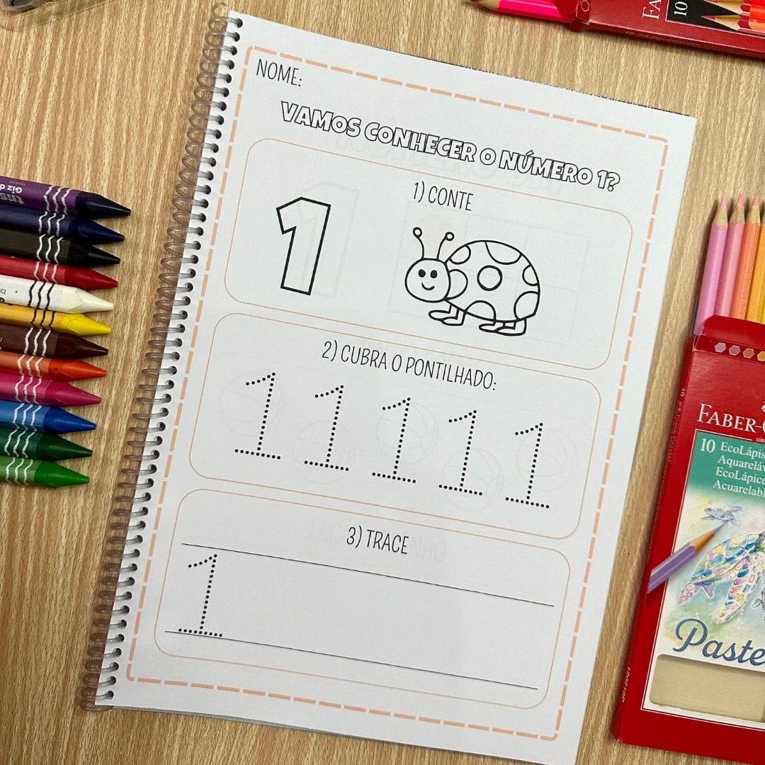 Apostila Quero Aprender os Numerais - Imagem 2