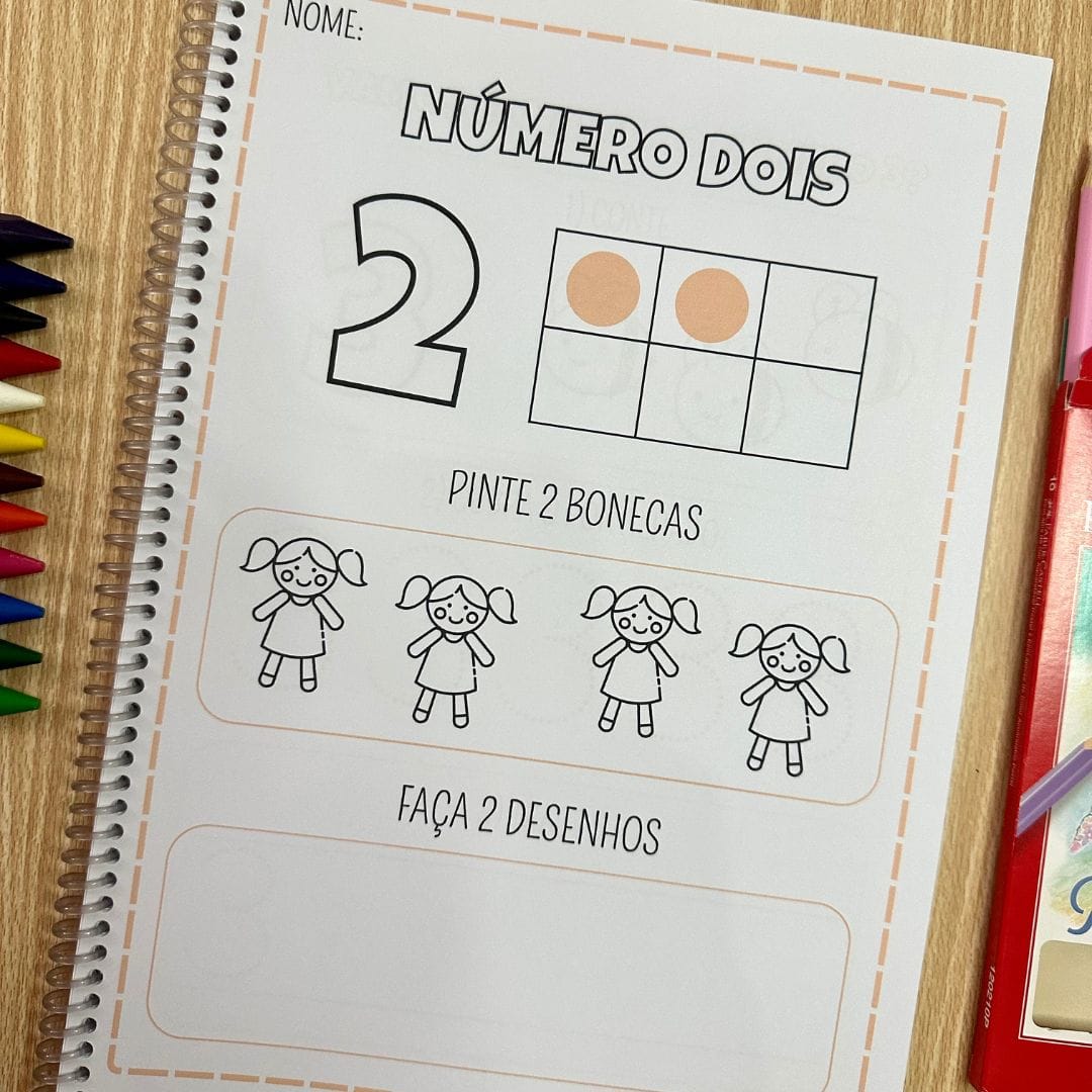 Apostila Quero Aprender os Numerais - Imagem 3