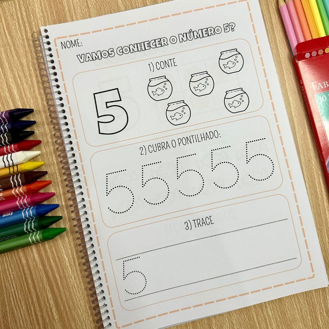 Apostila Quero Aprender os Numerais - Imagem 4
