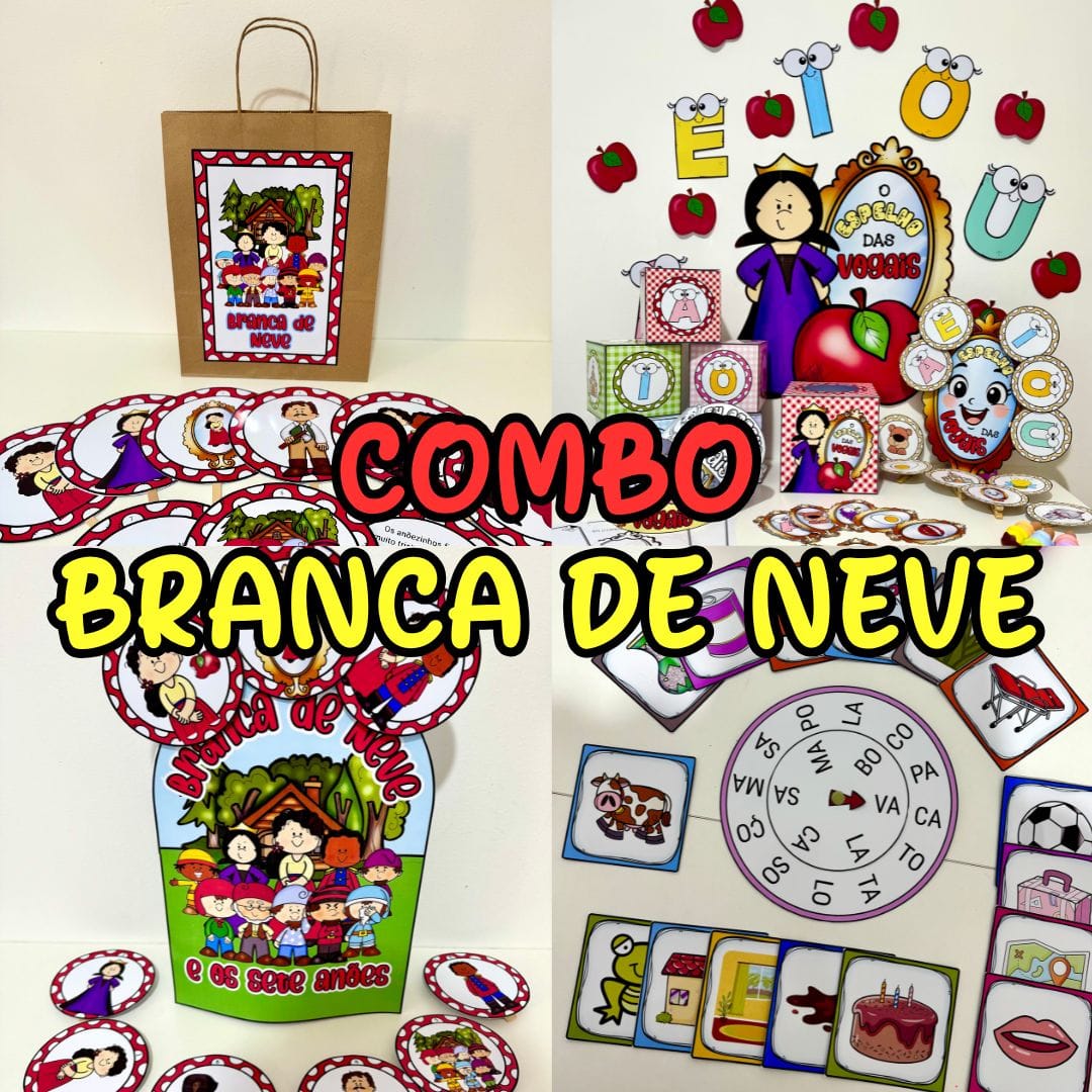 Combo Branca de Neve