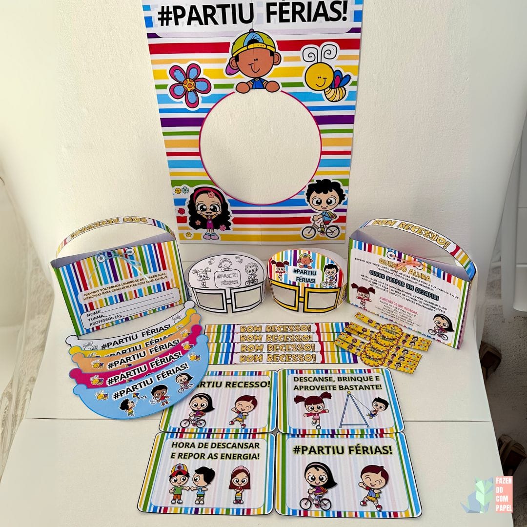 Kit Estou de Férias