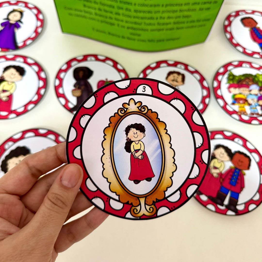 Luva História Branca de Neve - Imagem 6