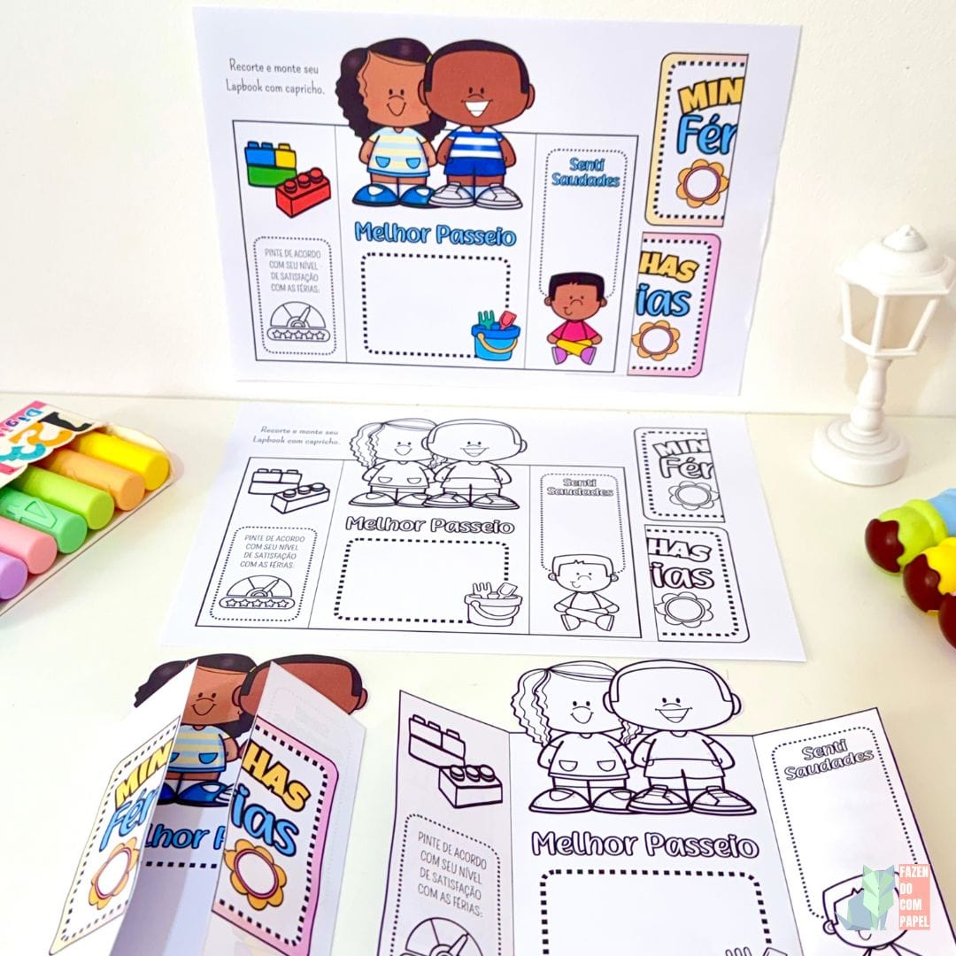 Lapbook Minhas Férias