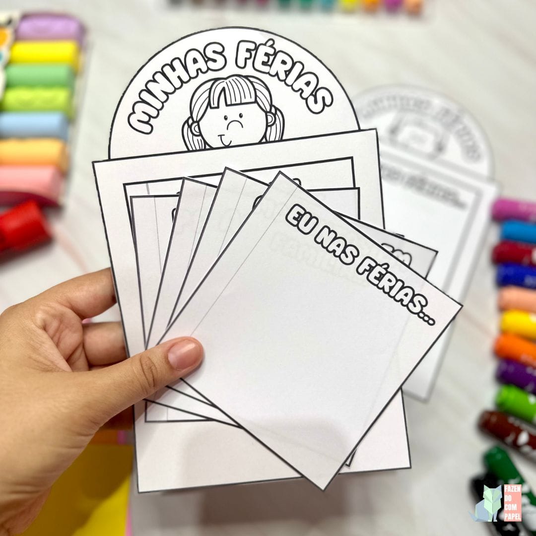 Livrinho Minhas Férias - Imagem 2