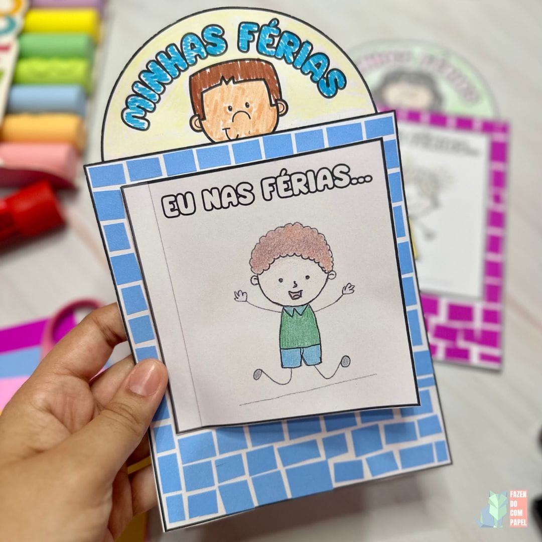Livrinho Minhas Férias - Imagem 4