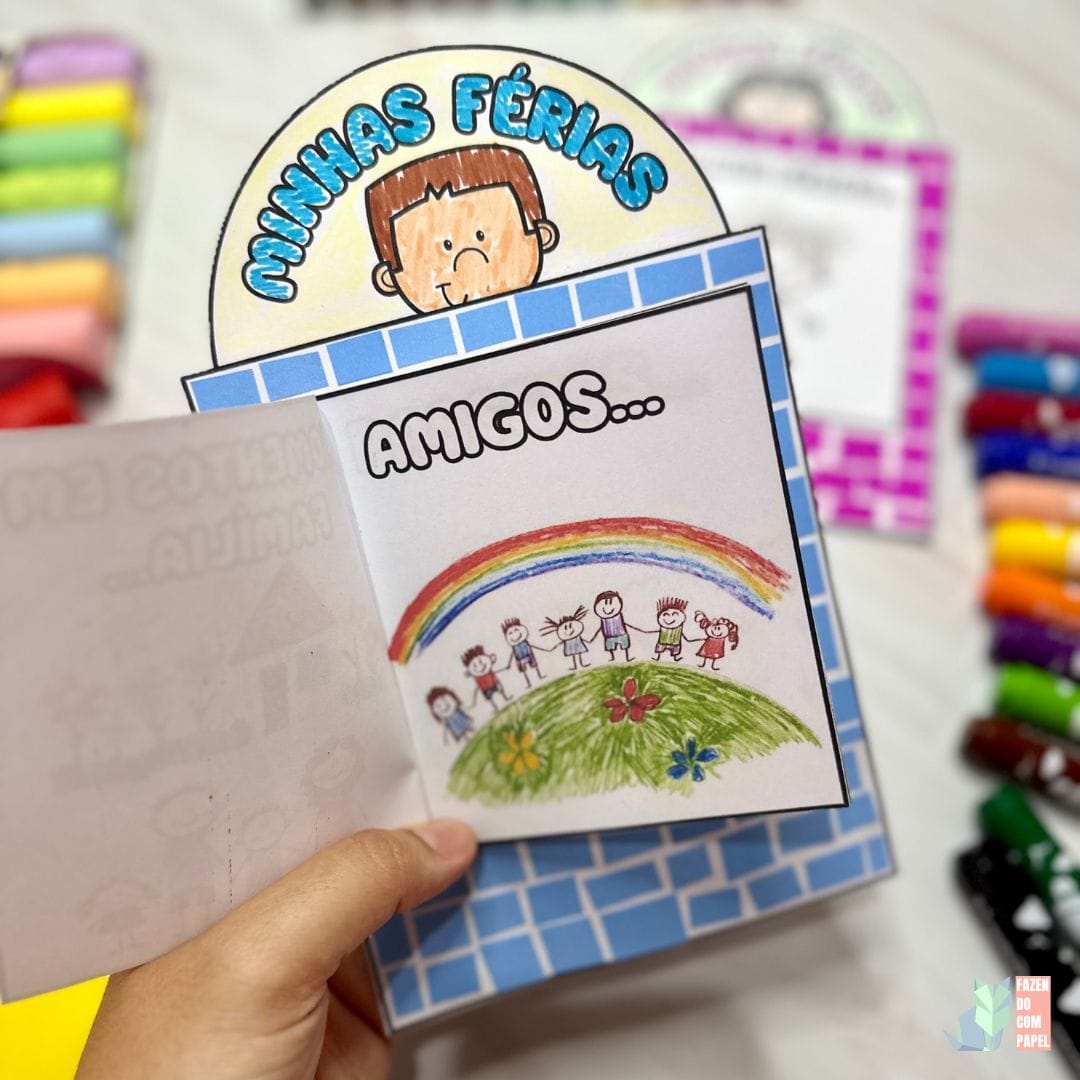 Livrinho Minhas Férias - Imagem 5