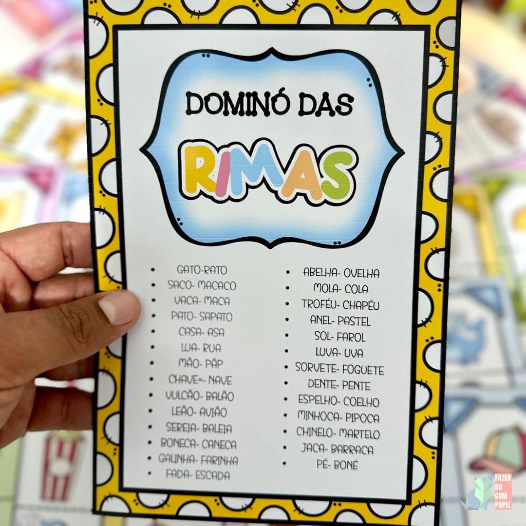 Dominó das Rimas - Imagem 5