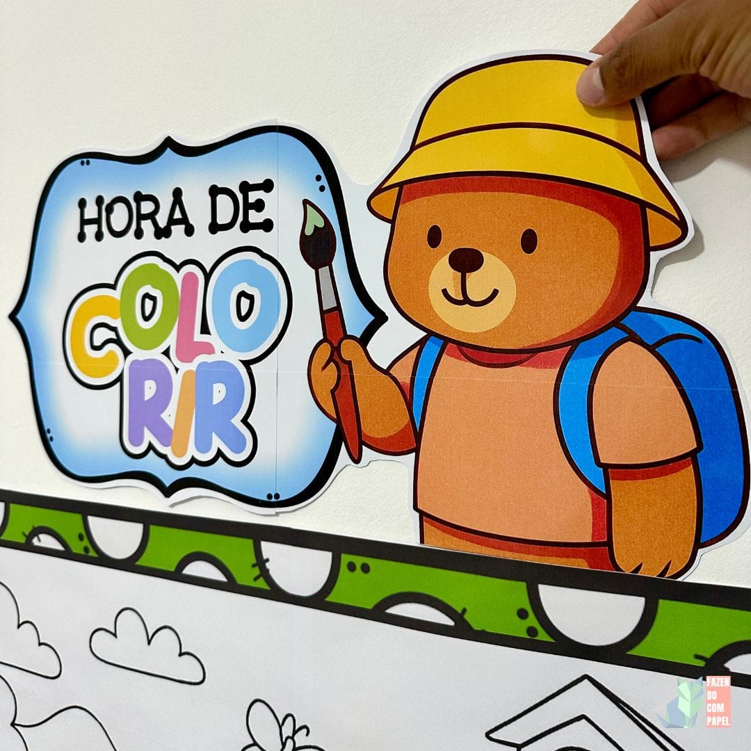 Painel para Colorir Volta às Aulas - Imagem 5