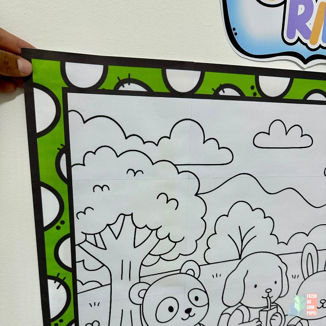 Painel para Colorir Volta às Aulas - Imagem 6