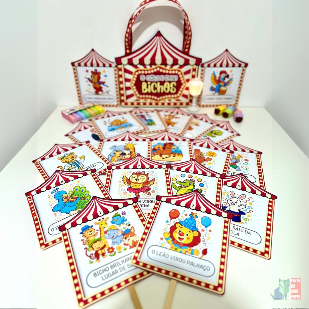 Sacola O Circo dos Bichos