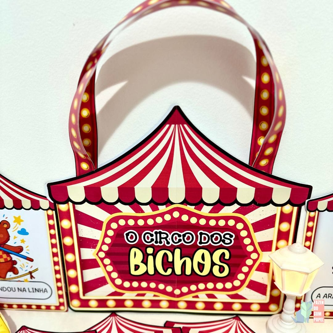 Sacola O Circo dos Bichos - Imagem 2