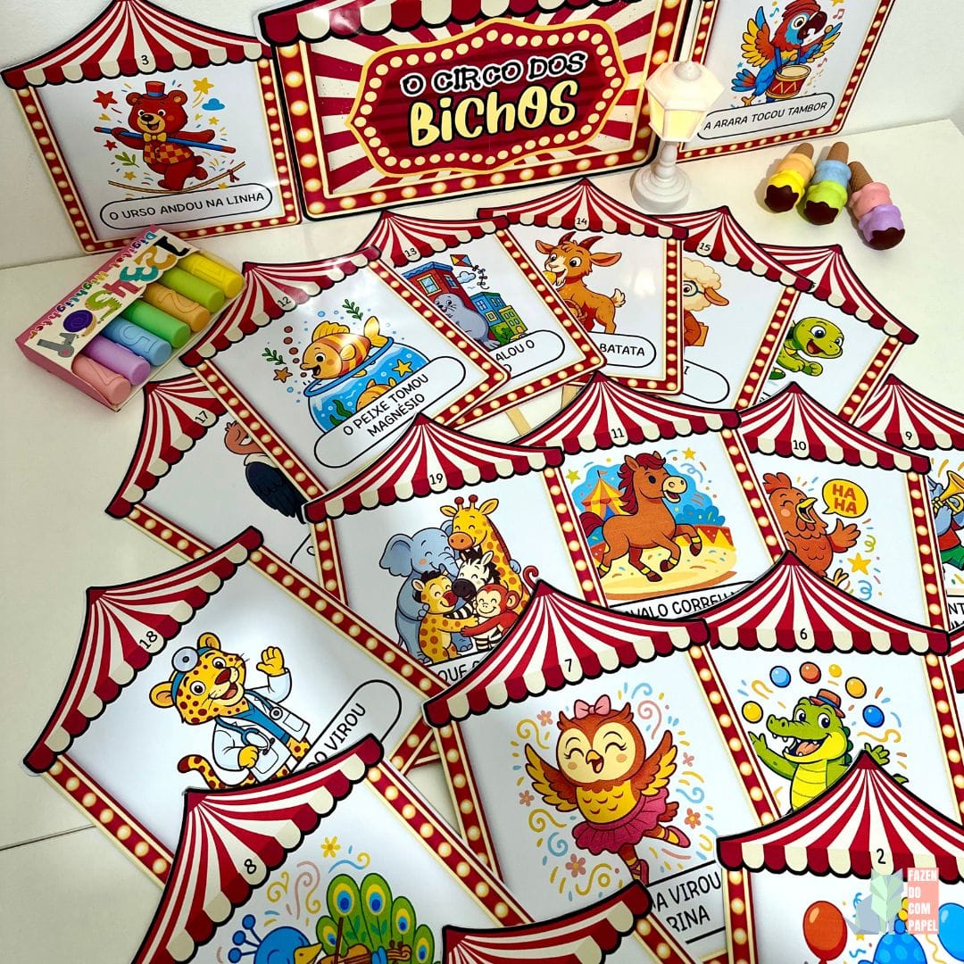 Sacola O Circo dos Bichos - Imagem 3