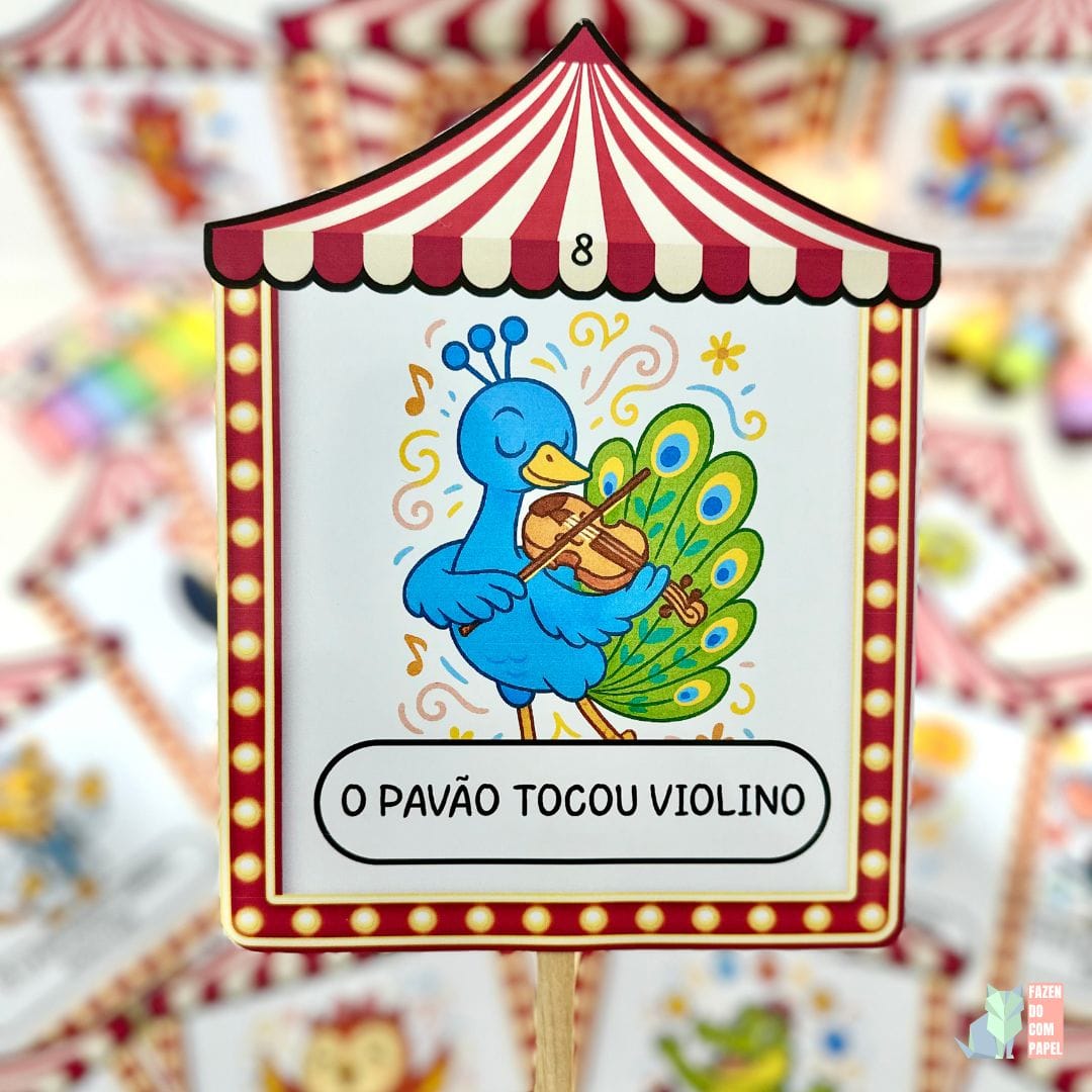 Sacola O Circo dos Bichos - Imagem 5