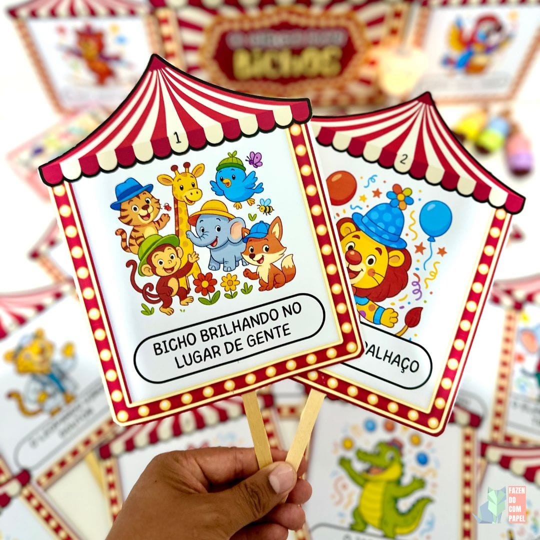 Sacola O Circo dos Bichos - Imagem 6