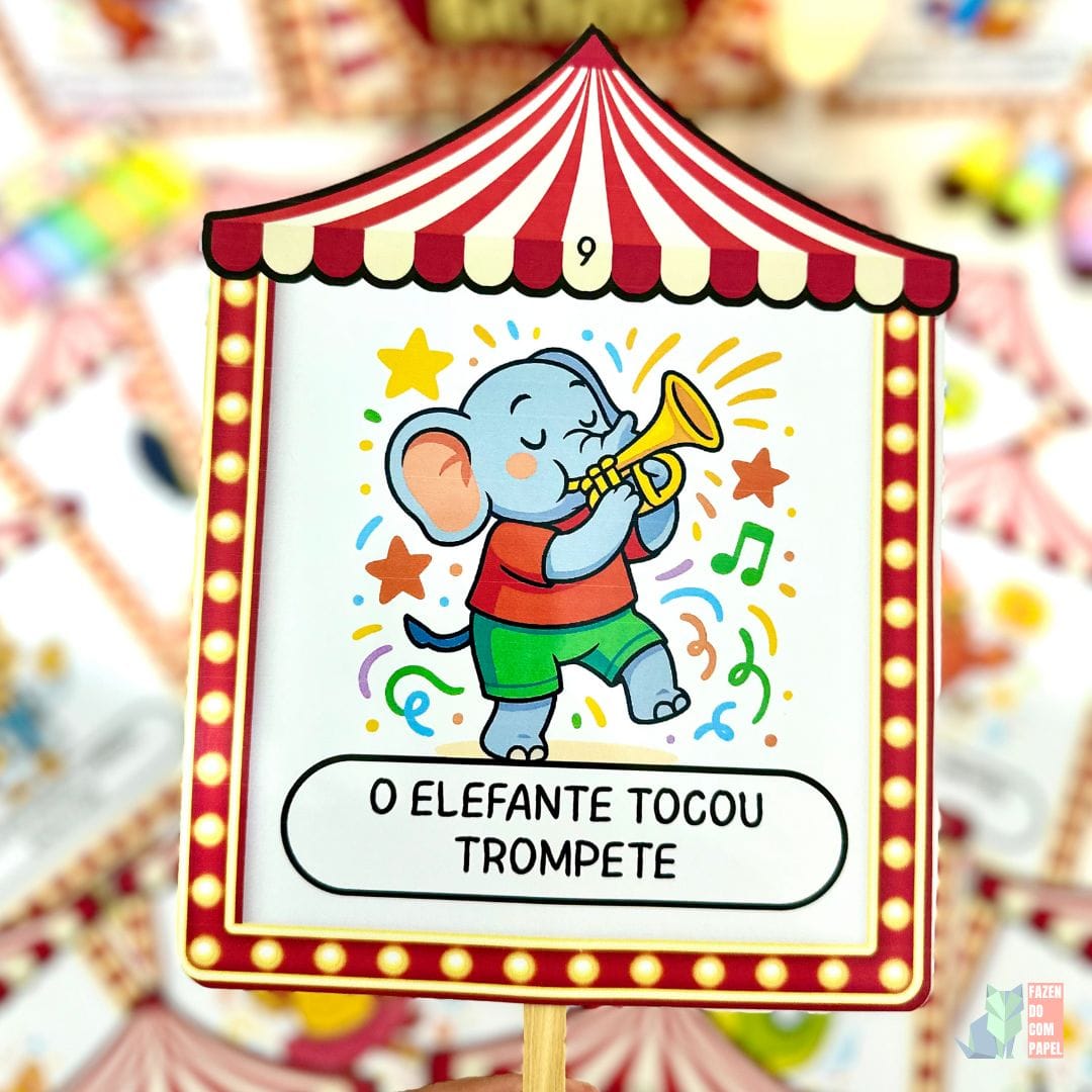 Sacola O Circo dos Bichos - Imagem 7