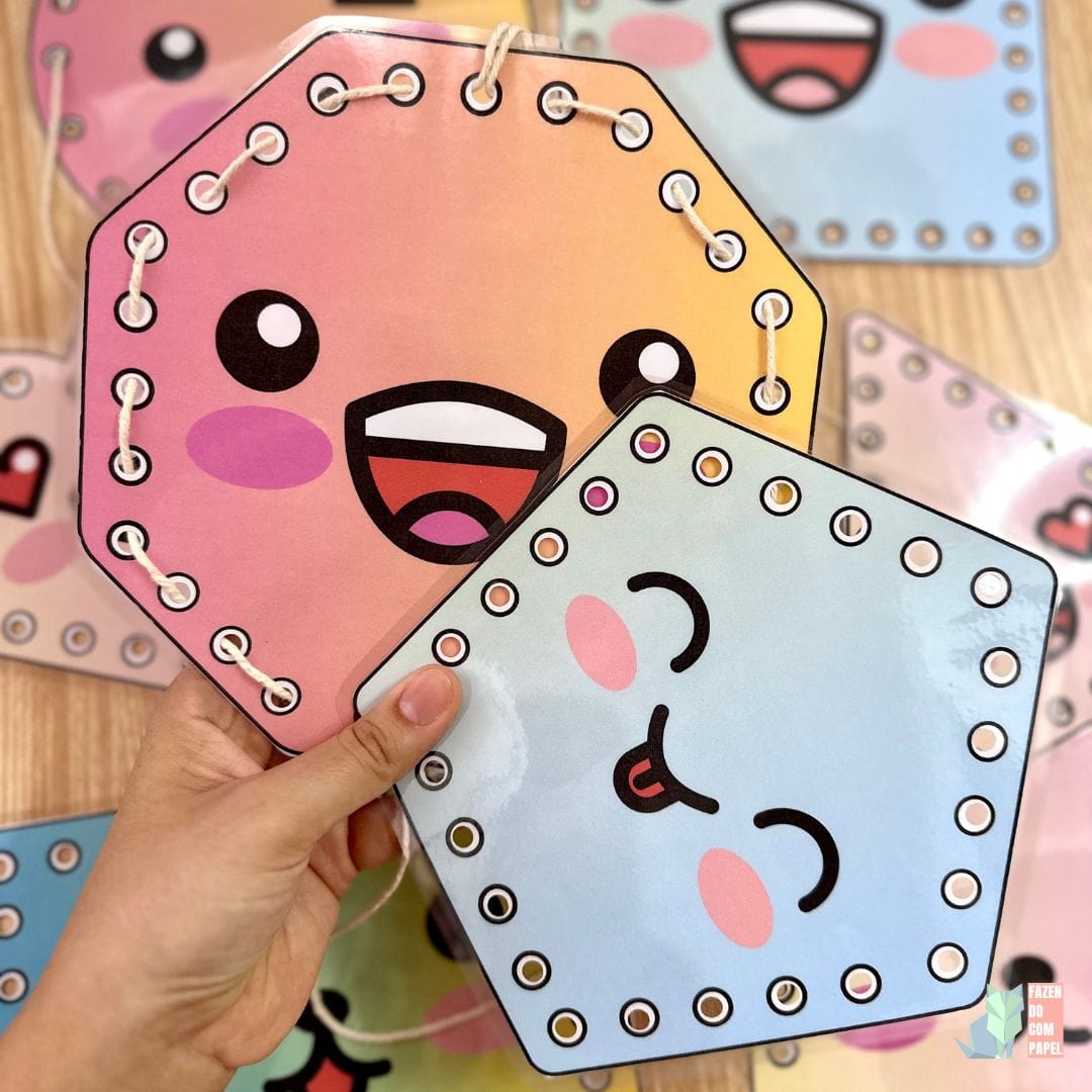 Alinhavos Formas Geométricas