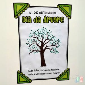 Cartaz Colaborativo Dia da Árvore