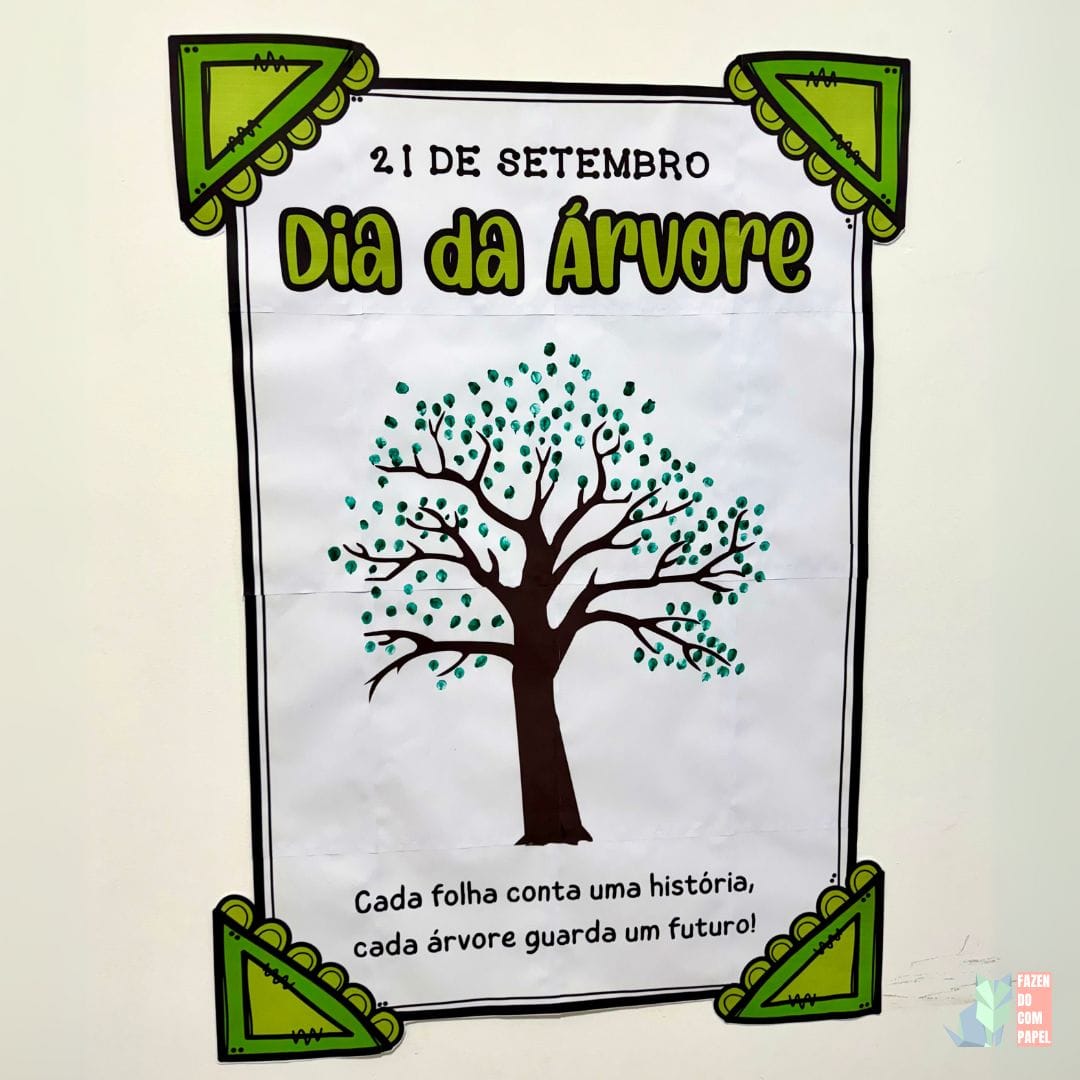 Cartaz Colaborativo Dia da Árvore