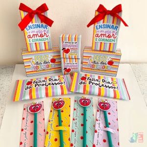 Dia dos Professores - Kit de Lembrancinhas