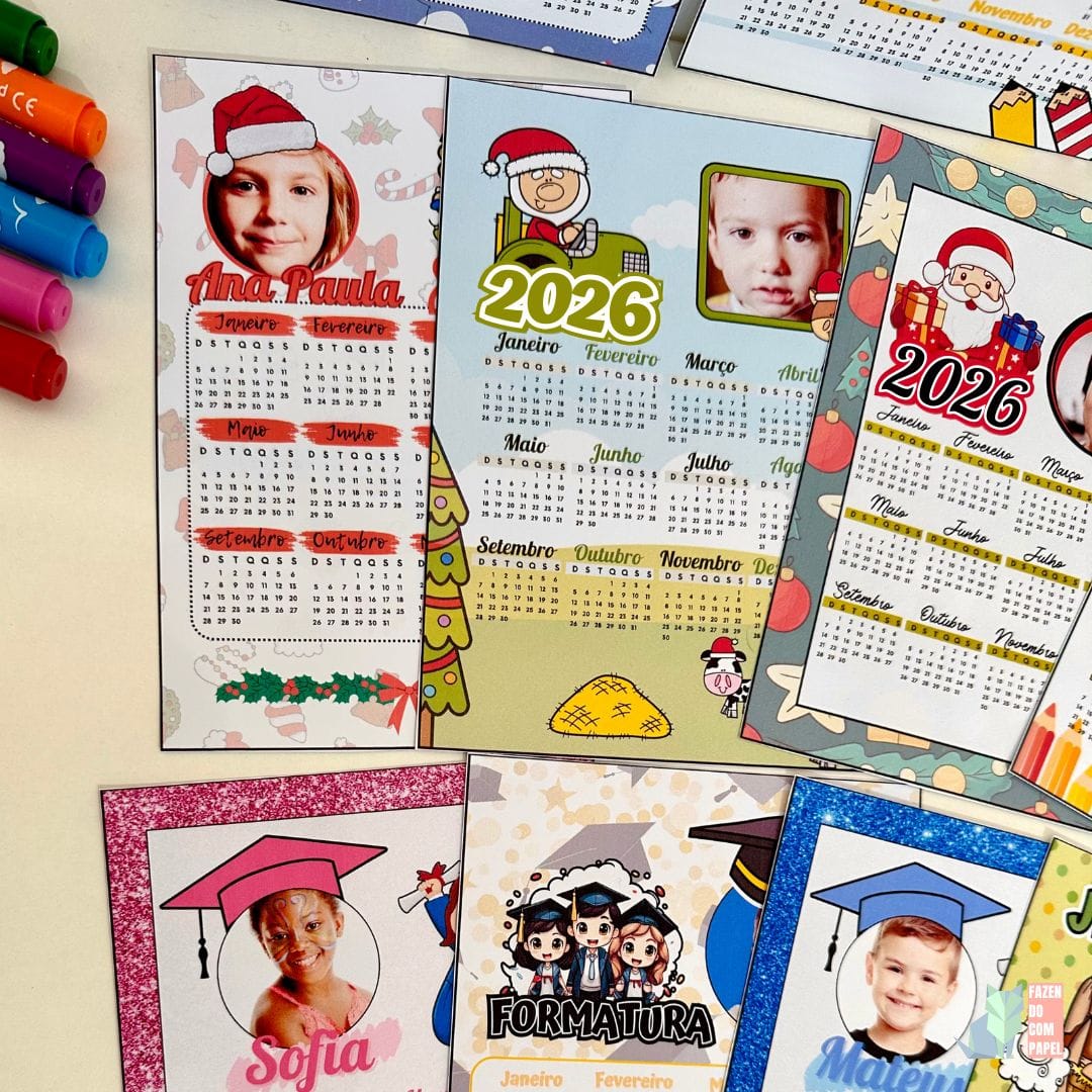 Calendários 2026 com Foto - Imagem 2