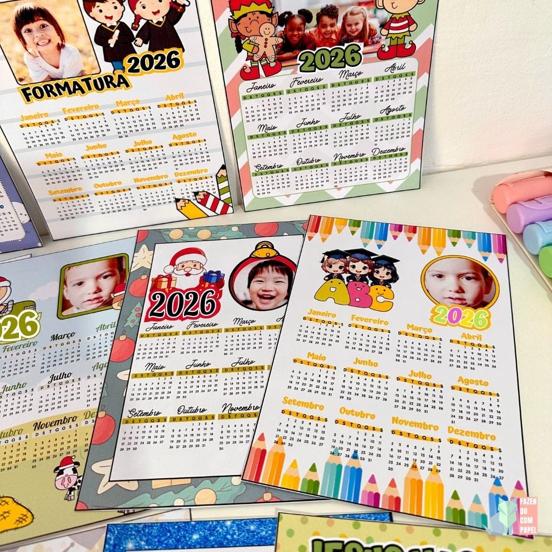 Calendários 2026 com Foto - Imagem 3