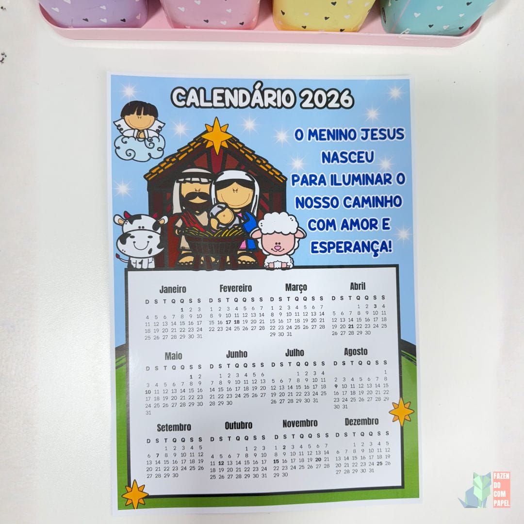 Calendário Cristão 2026 - Imagem 3