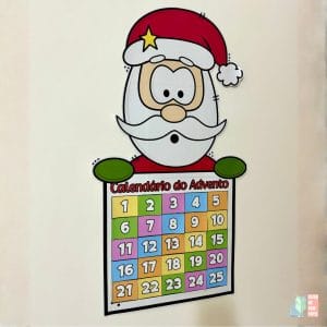 Calendário do Advento Papai Noel