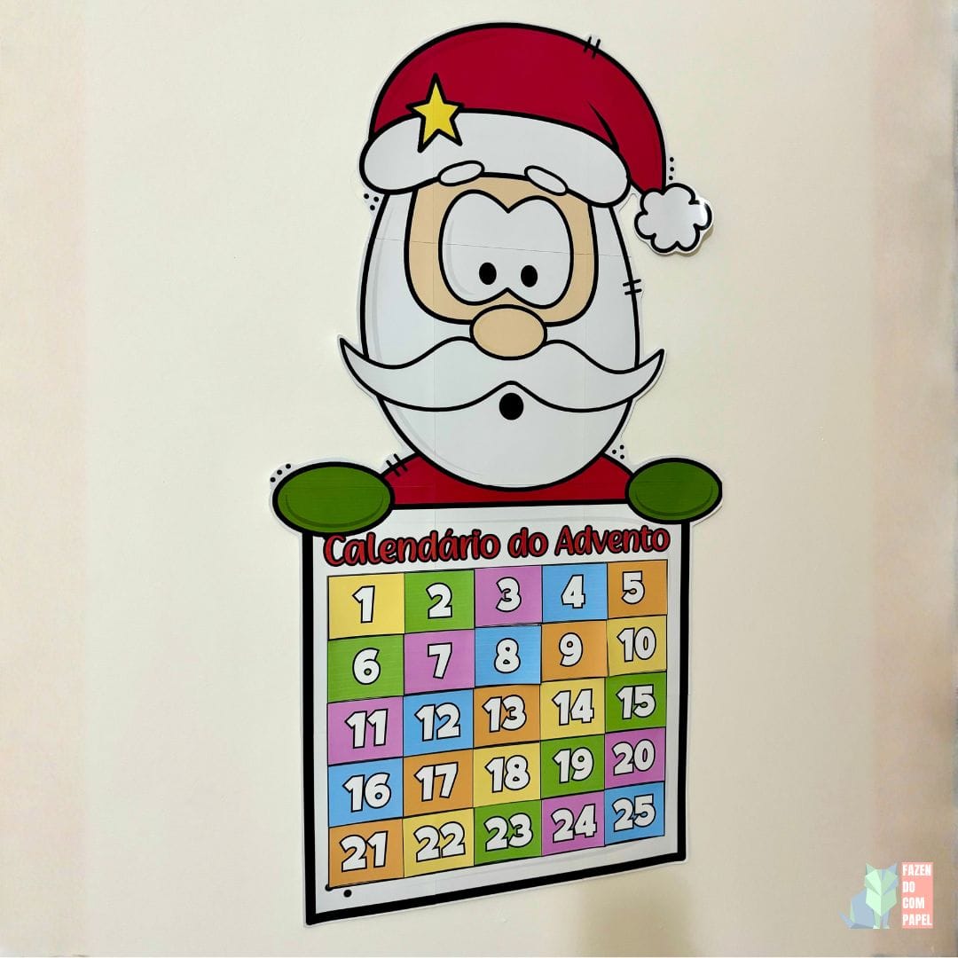Calendário do Advento Papai Noel