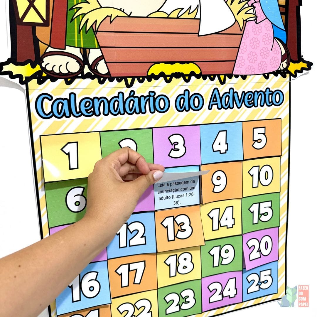 Calendário do Advento Presépio - Imagem 4