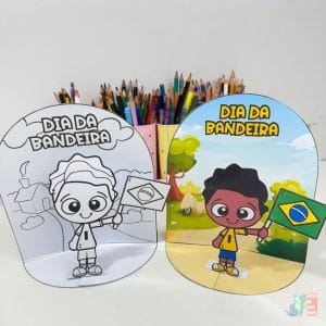 Cenário 3D - Dia da Bandeira