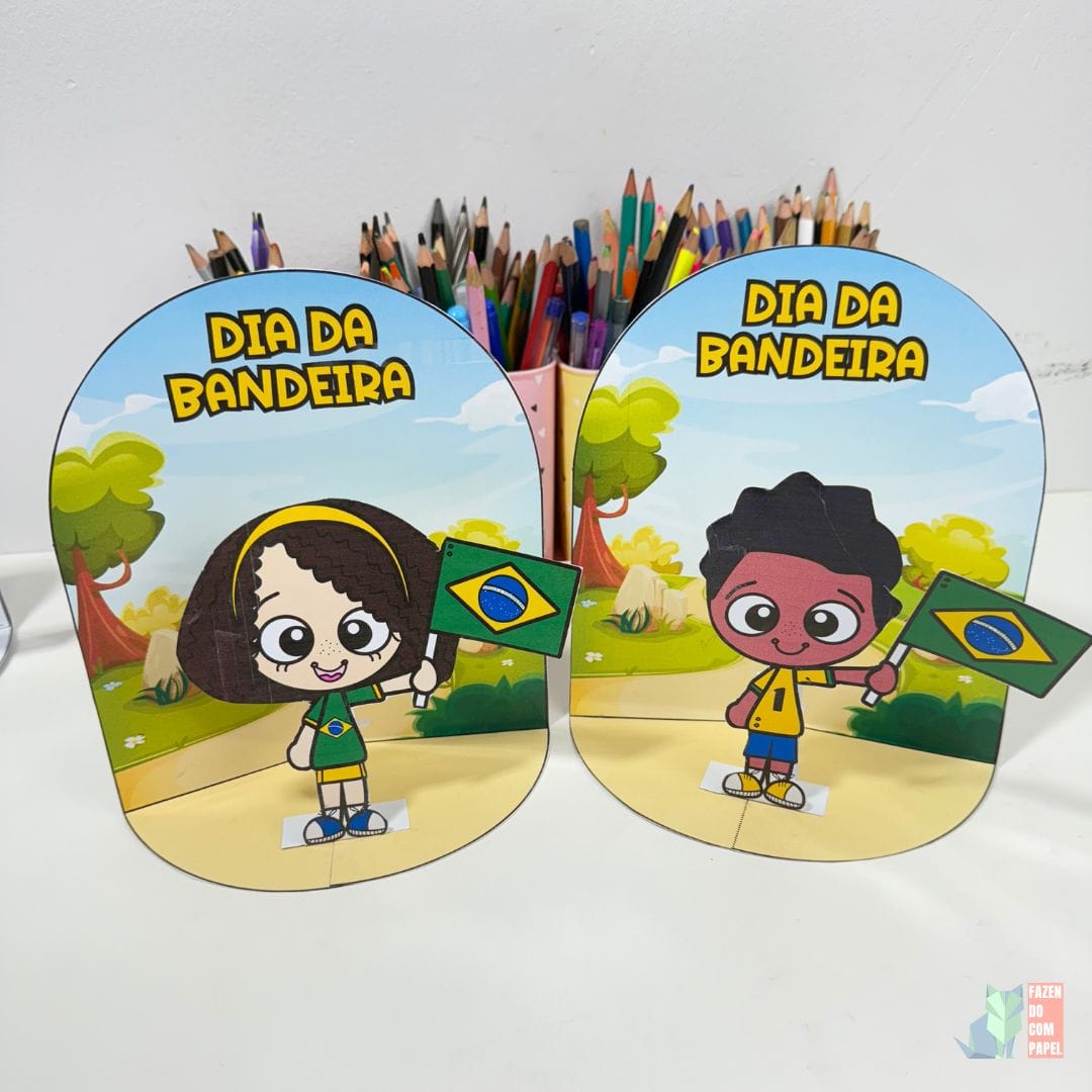 Cenário 3D - Dia da Bandeira - Imagem 3
