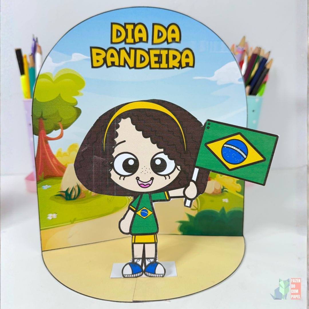 Cenário 3D - Dia da Bandeira - Imagem 4