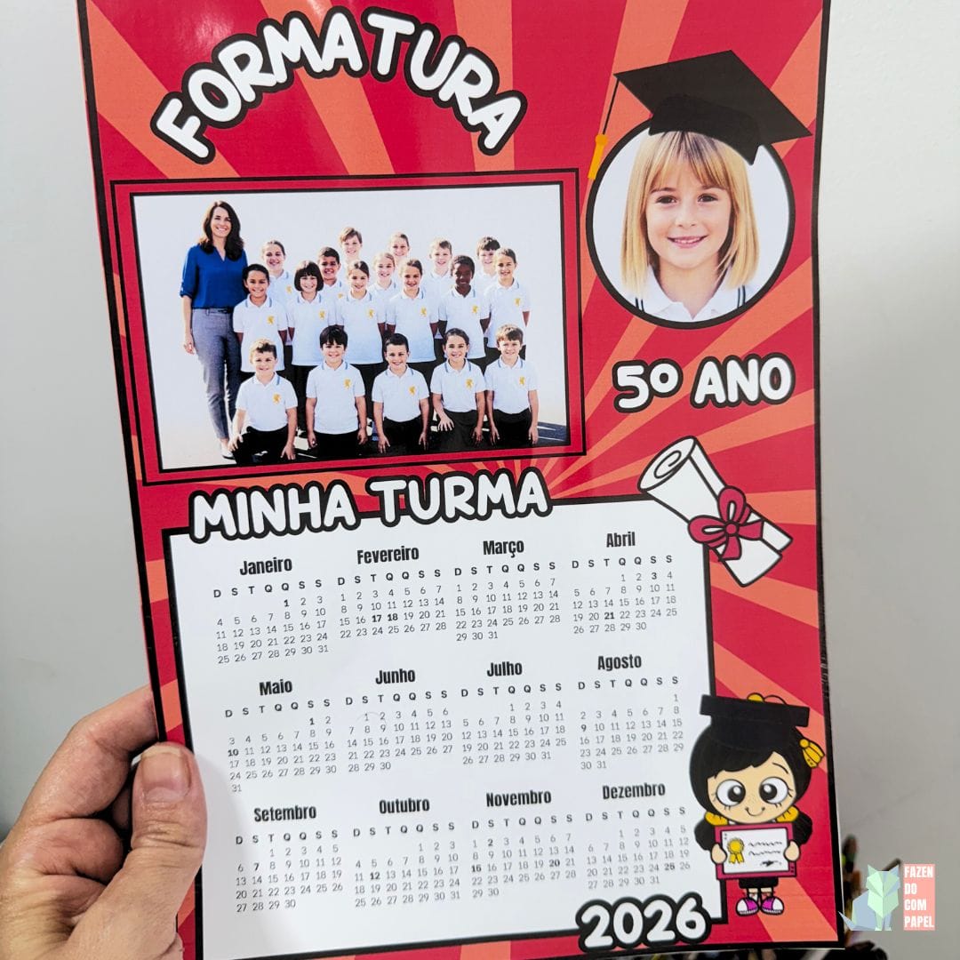 Calendário Formatura 2026 - Imagem 5