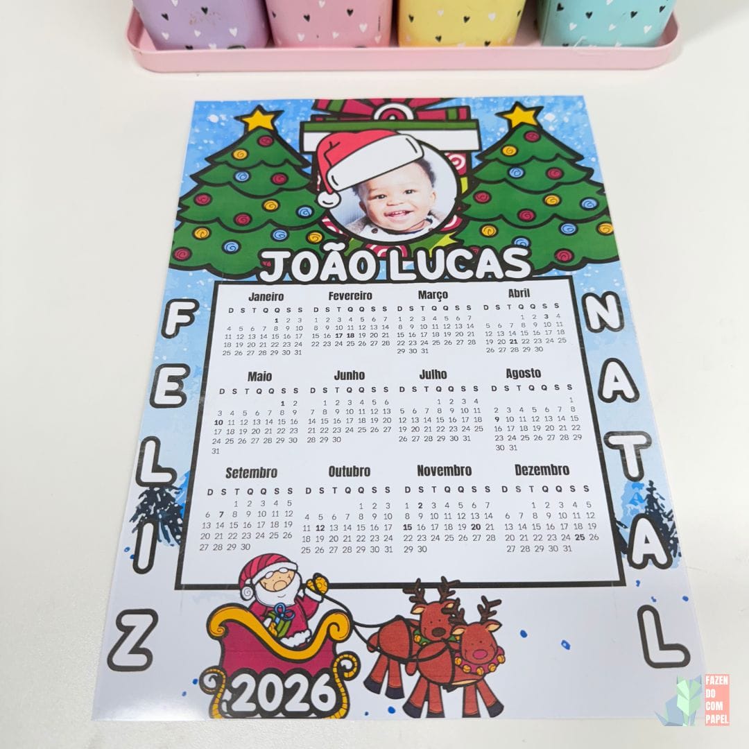 Calendários Natalinos 2026 - Imagem 8
