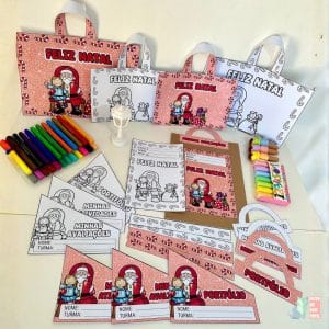 Kit Capas de Atividades Papai Noel