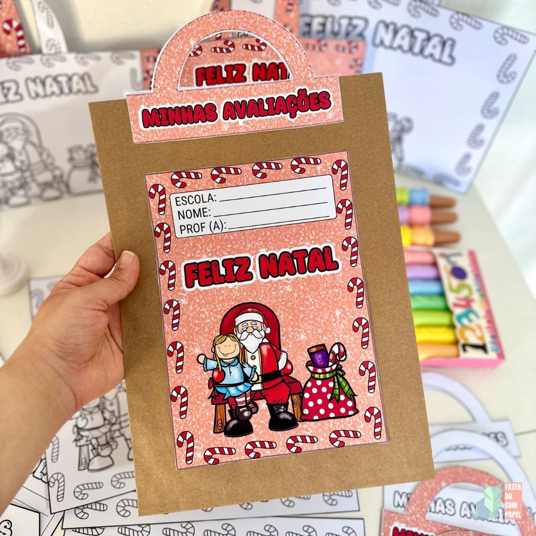 Kit Capas de Atividades Papai Noel - Imagem 6