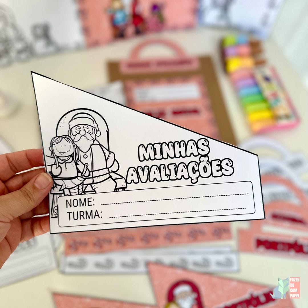 Kit Capas de Atividades Papai Noel - Imagem 10