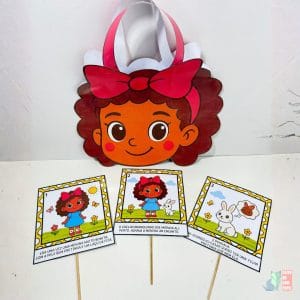 Sacola Menina Bonita do Laço de Fita