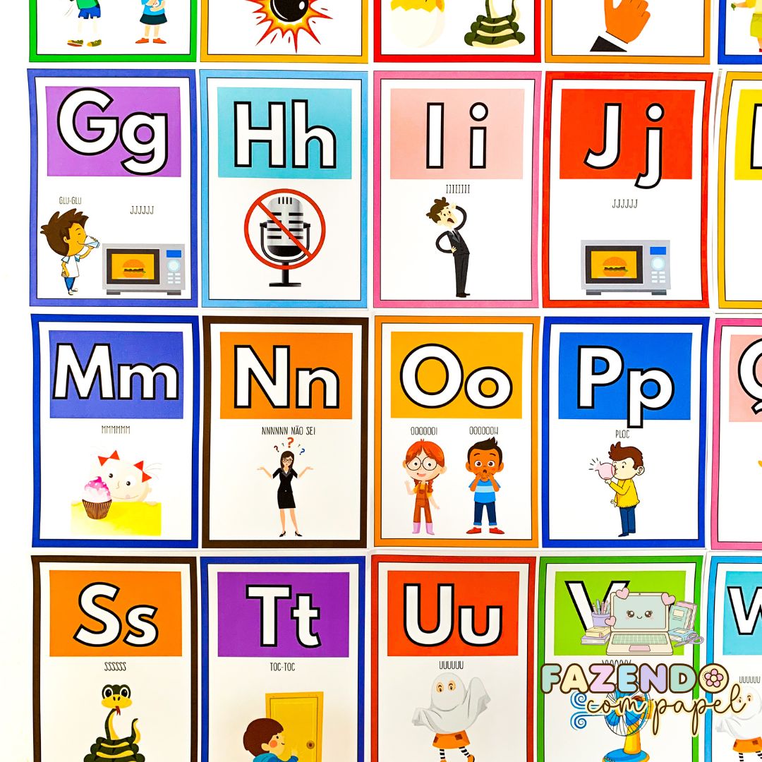 Alfabeto Onomatopeias - Imagem 4