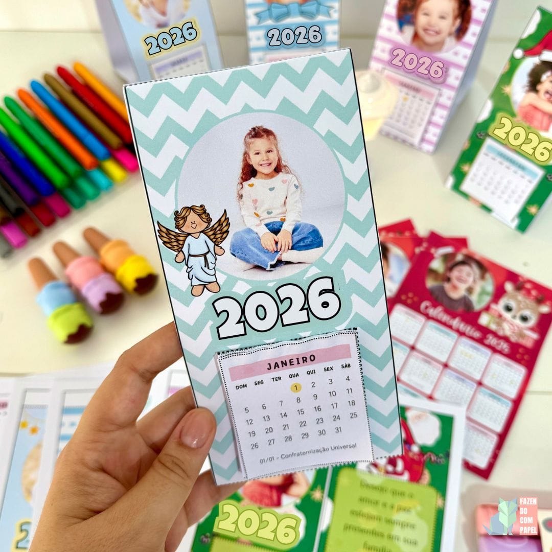 Calendários de Mesa 2026 - Imagem 3