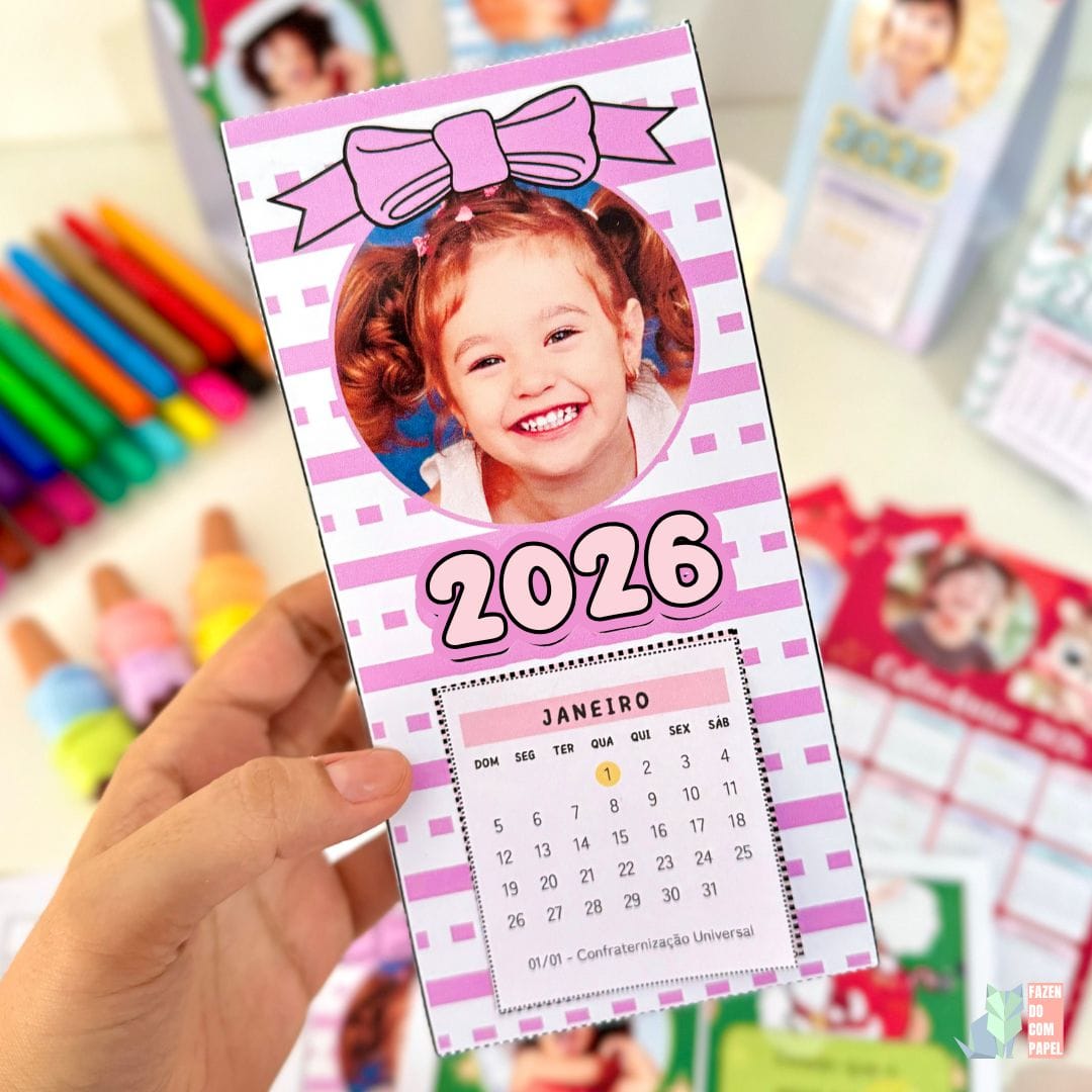 Calendários de Mesa 2026 - Imagem 5