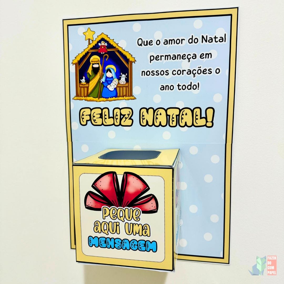 Cartaz Mensagem de Natal - Imagem 5