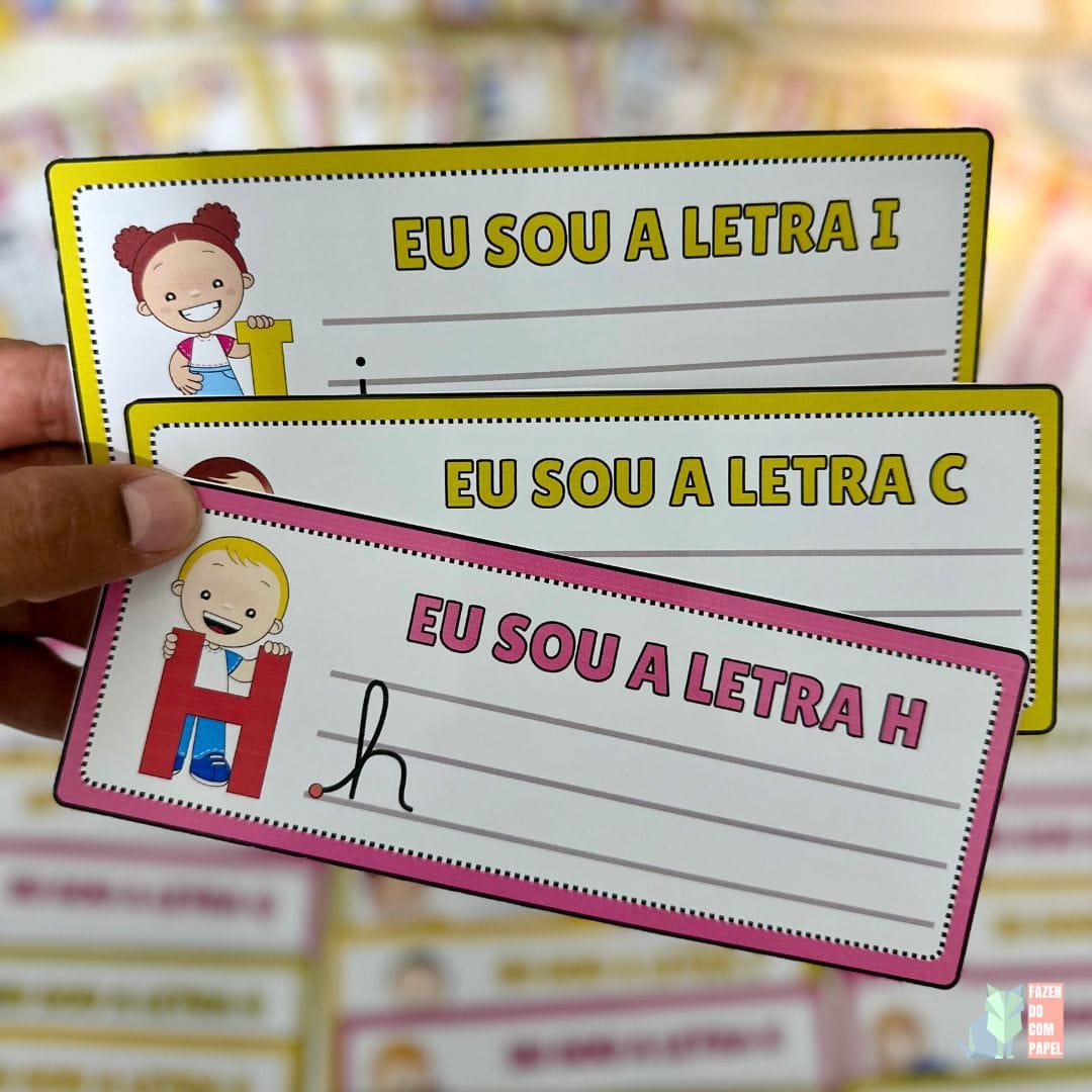 Fichas de Traçado do Alfabeto - Imagem 5